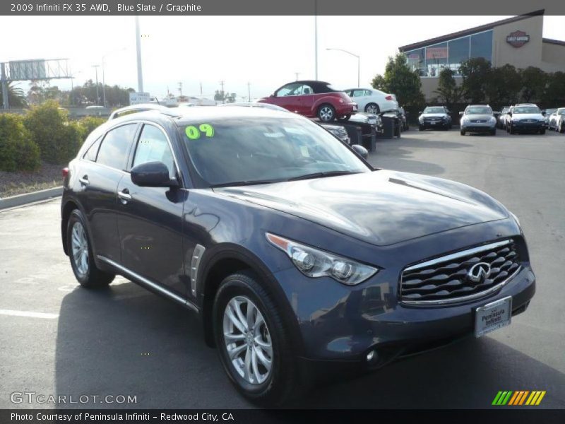 Blue Slate / Graphite 2009 Infiniti FX 35 AWD