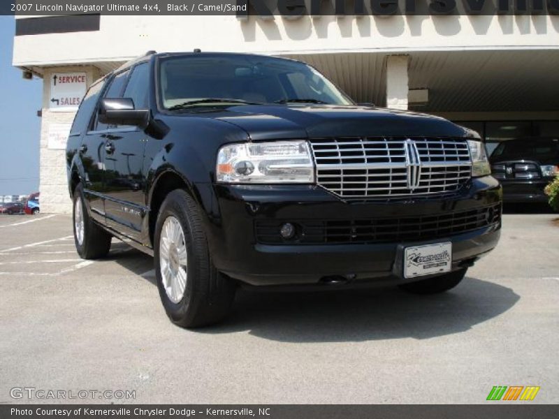 Black / Camel/Sand 2007 Lincoln Navigator Ultimate 4x4