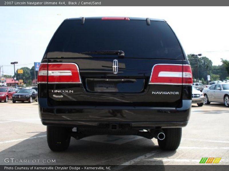Black / Camel/Sand 2007 Lincoln Navigator Ultimate 4x4