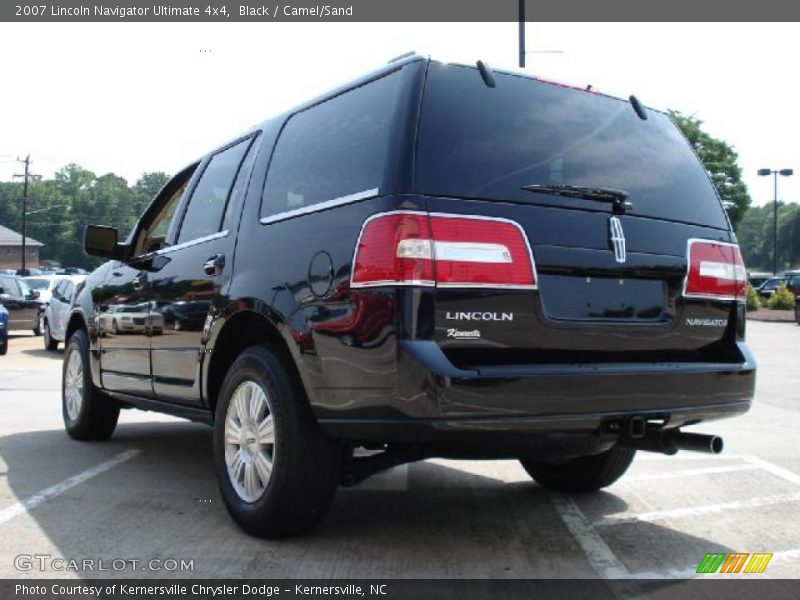 Black / Camel/Sand 2007 Lincoln Navigator Ultimate 4x4