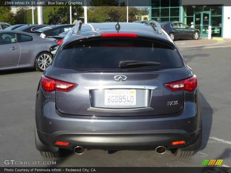 Blue Slate / Graphite 2009 Infiniti FX 35 AWD