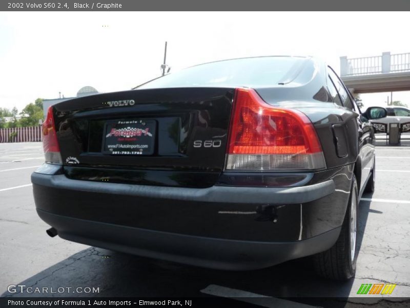 Black / Graphite 2002 Volvo S60 2.4