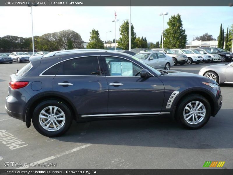 Blue Slate / Graphite 2009 Infiniti FX 35 AWD