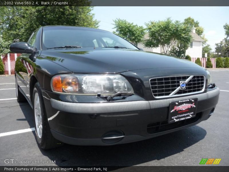 Black / Graphite 2002 Volvo S60 2.4