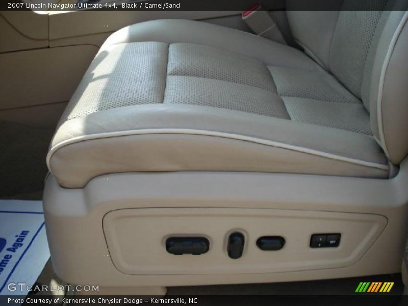 Black / Camel/Sand 2007 Lincoln Navigator Ultimate 4x4