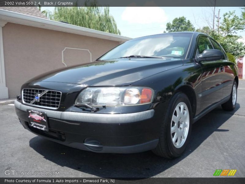 Black / Graphite 2002 Volvo S60 2.4