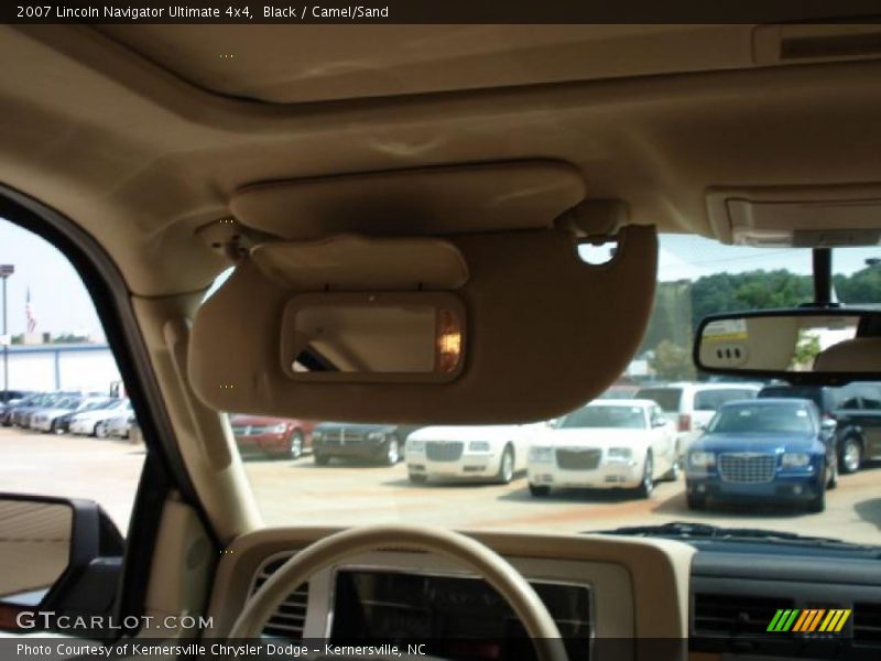 Black / Camel/Sand 2007 Lincoln Navigator Ultimate 4x4
