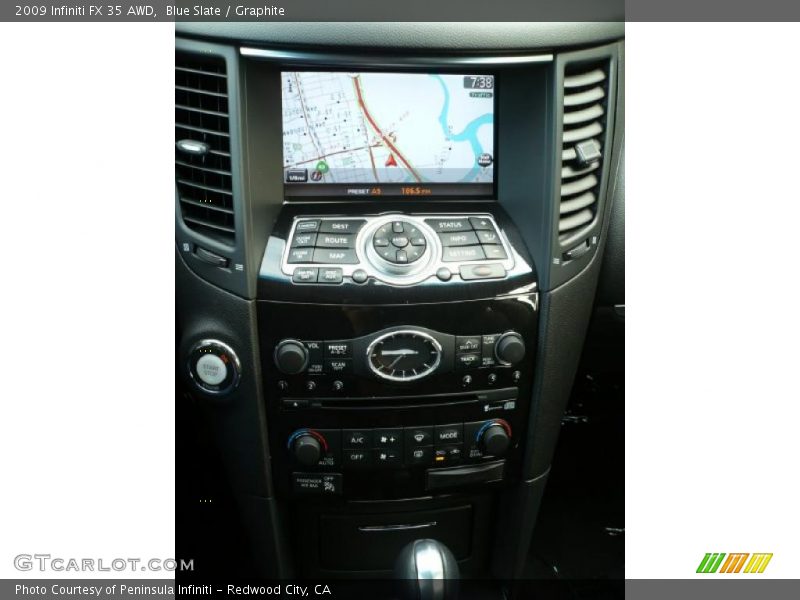 Blue Slate / Graphite 2009 Infiniti FX 35 AWD