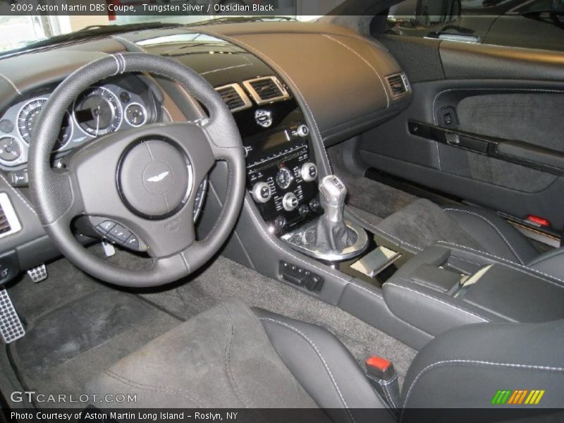 Tungsten Silver / Obsidian Black 2009 Aston Martin DBS Coupe