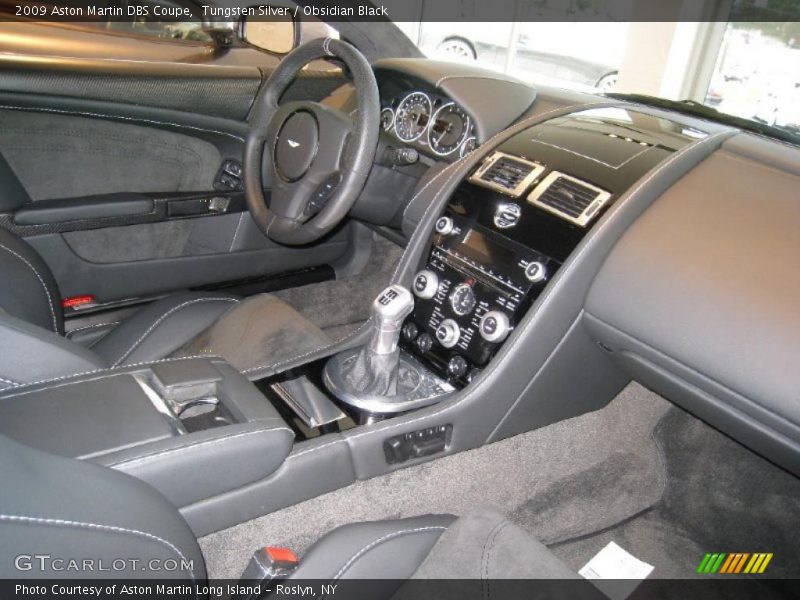 Tungsten Silver / Obsidian Black 2009 Aston Martin DBS Coupe