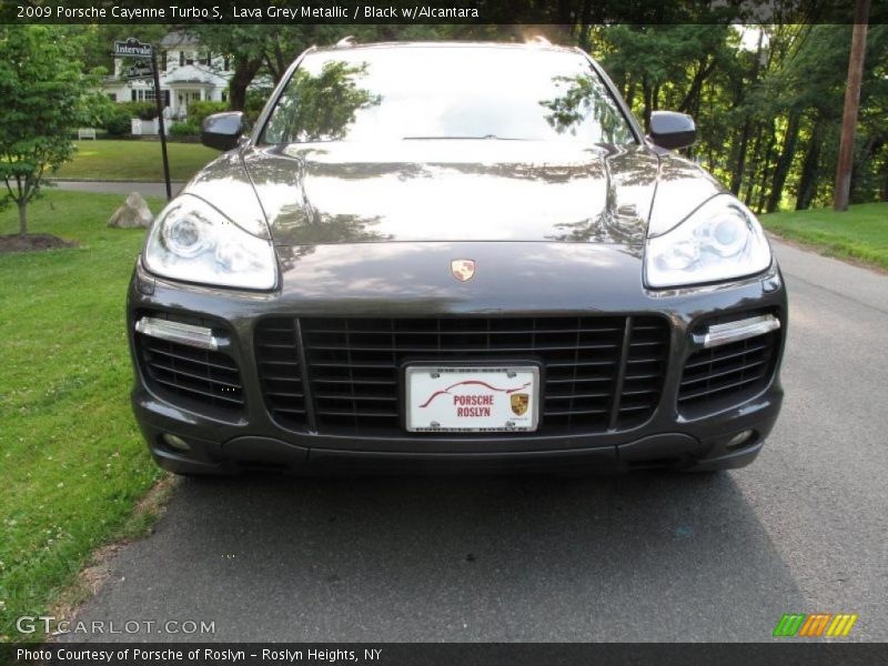 Lava Grey Metallic / Black w/Alcantara 2009 Porsche Cayenne Turbo S