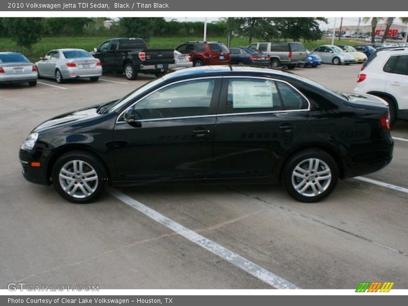 Black / Titan Black 2010 Volkswagen Jetta TDI Sedan