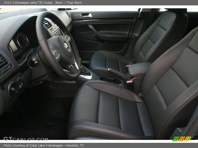 Black / Titan Black 2010 Volkswagen Jetta TDI Sedan