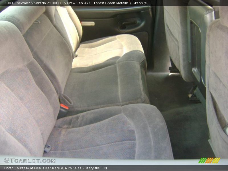 Forest Green Metallic / Graphite 2001 Chevrolet Silverado 2500HD LS Crew Cab 4x4