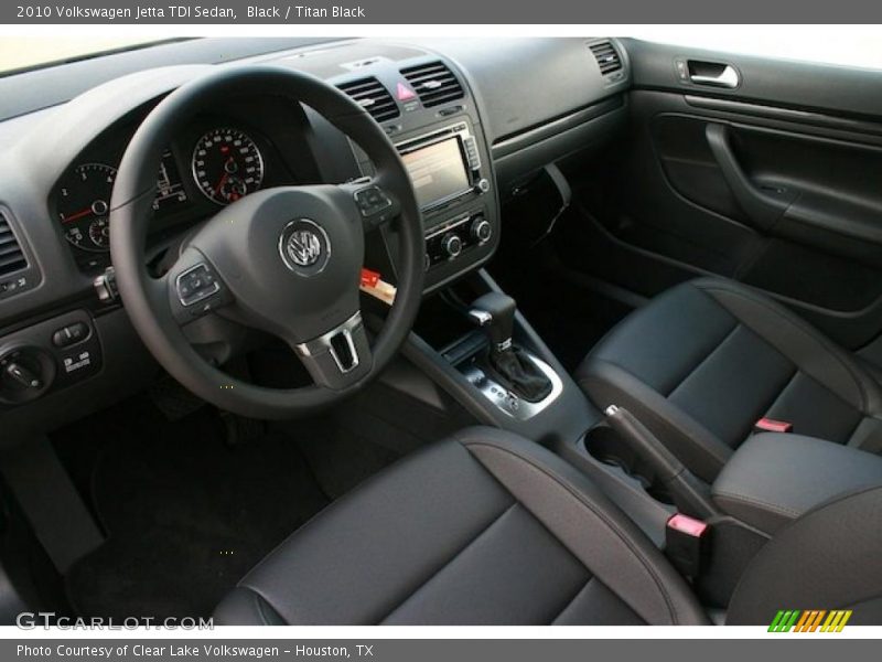 Black / Titan Black 2010 Volkswagen Jetta TDI Sedan