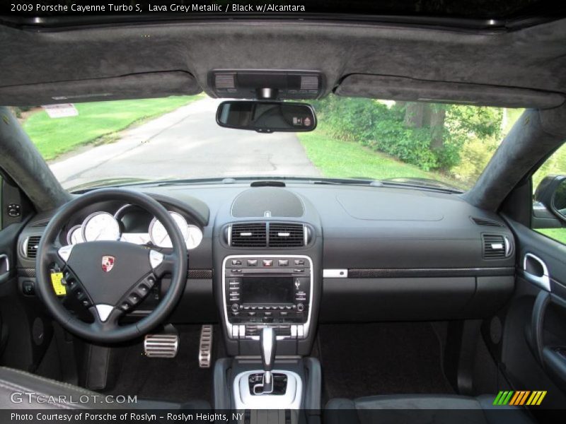 Lava Grey Metallic / Black w/Alcantara 2009 Porsche Cayenne Turbo S
