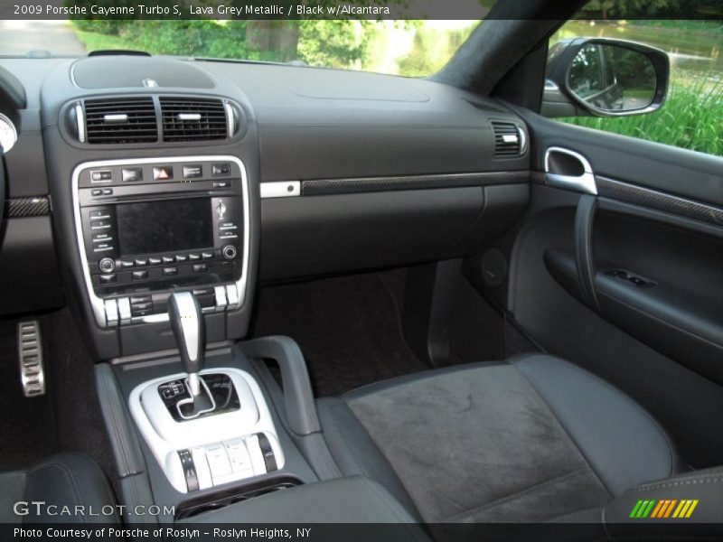 Lava Grey Metallic / Black w/Alcantara 2009 Porsche Cayenne Turbo S
