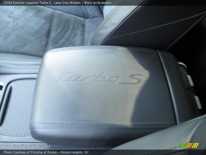 Lava Grey Metallic / Black w/Alcantara 2009 Porsche Cayenne Turbo S