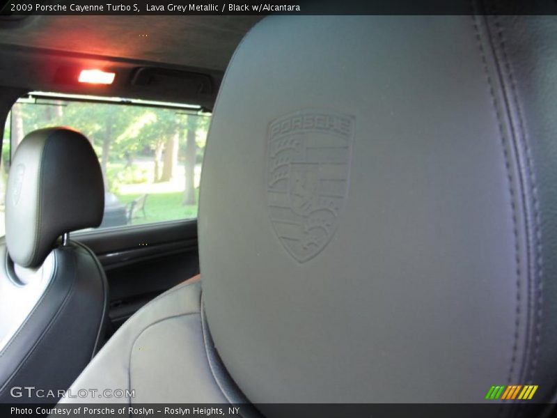Lava Grey Metallic / Black w/Alcantara 2009 Porsche Cayenne Turbo S