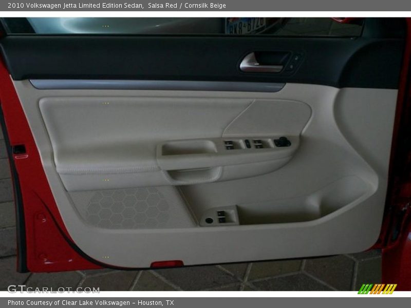 Salsa Red / Cornsilk Beige 2010 Volkswagen Jetta Limited Edition Sedan