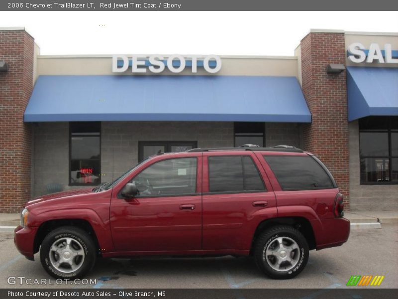 Red Jewel Tint Coat / Ebony 2006 Chevrolet TrailBlazer LT