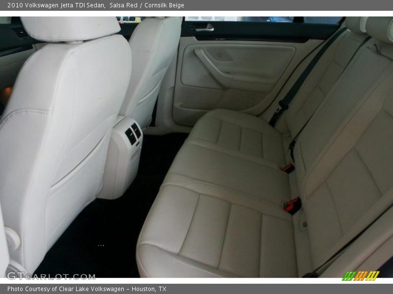Salsa Red / Cornsilk Beige 2010 Volkswagen Jetta TDI Sedan