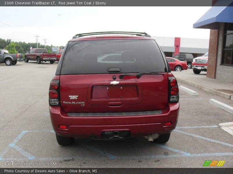 Red Jewel Tint Coat / Ebony 2006 Chevrolet TrailBlazer LT