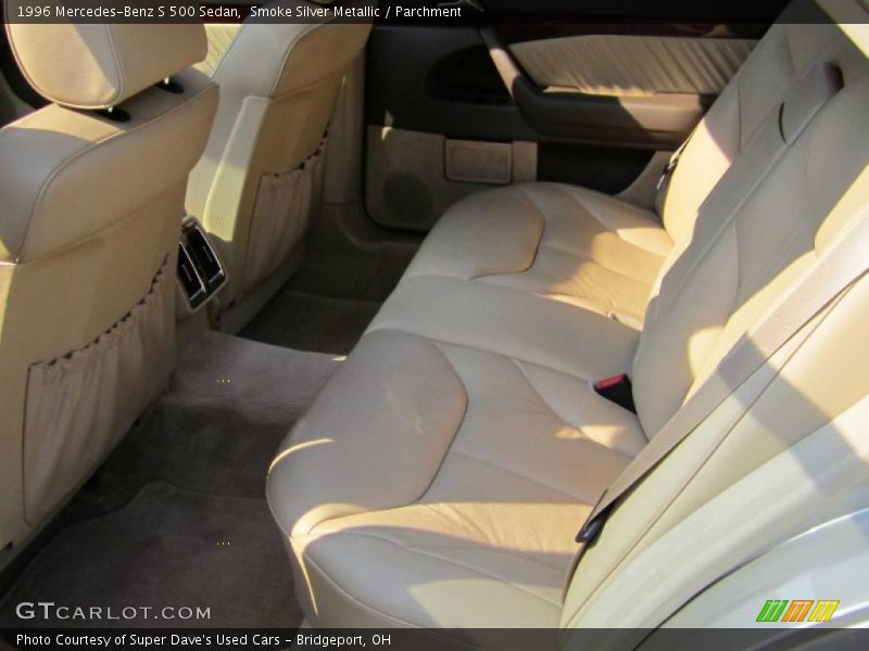 Smoke Silver Metallic / Parchment 1996 Mercedes-Benz S 500 Sedan