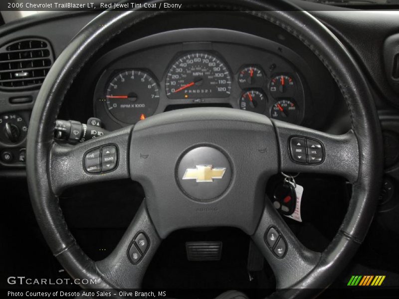 Red Jewel Tint Coat / Ebony 2006 Chevrolet TrailBlazer LT