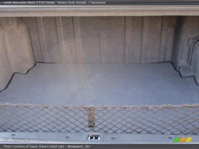 Smoke Silver Metallic / Parchment 1996 Mercedes-Benz S 500 Sedan