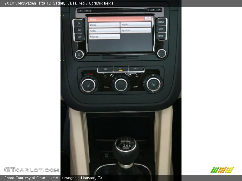 Salsa Red / Cornsilk Beige 2010 Volkswagen Jetta TDI Sedan