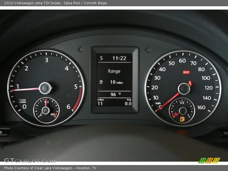 Salsa Red / Cornsilk Beige 2010 Volkswagen Jetta TDI Sedan