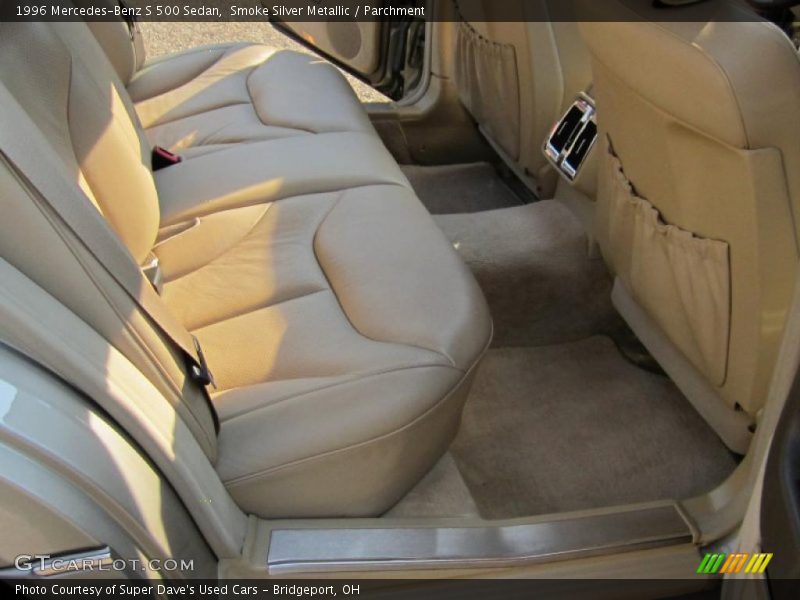 Smoke Silver Metallic / Parchment 1996 Mercedes-Benz S 500 Sedan