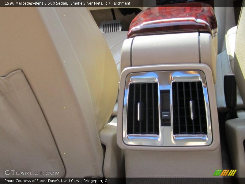 Smoke Silver Metallic / Parchment 1996 Mercedes-Benz S 500 Sedan