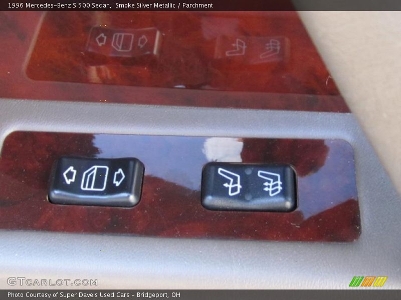 Smoke Silver Metallic / Parchment 1996 Mercedes-Benz S 500 Sedan
