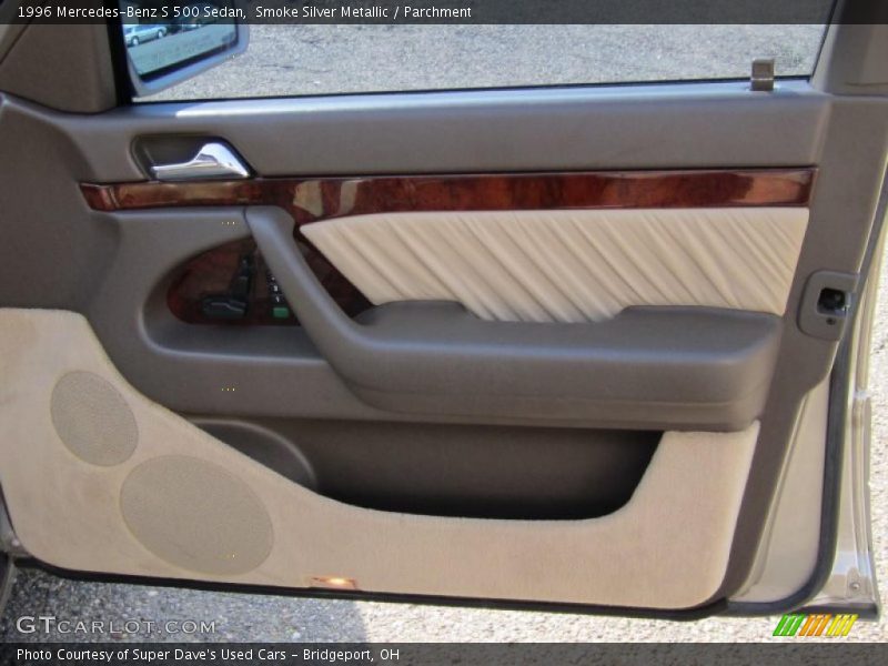 Smoke Silver Metallic / Parchment 1996 Mercedes-Benz S 500 Sedan