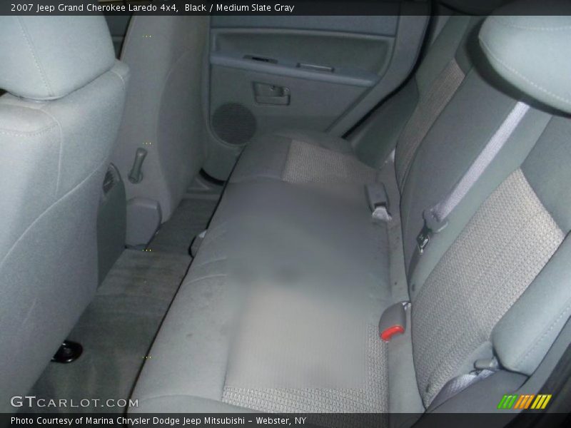 Black / Medium Slate Gray 2007 Jeep Grand Cherokee Laredo 4x4