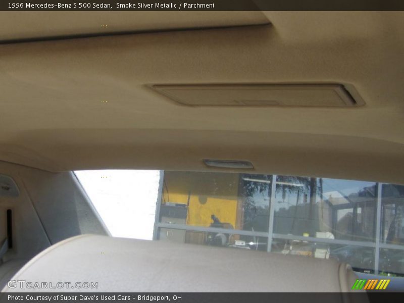 Smoke Silver Metallic / Parchment 1996 Mercedes-Benz S 500 Sedan