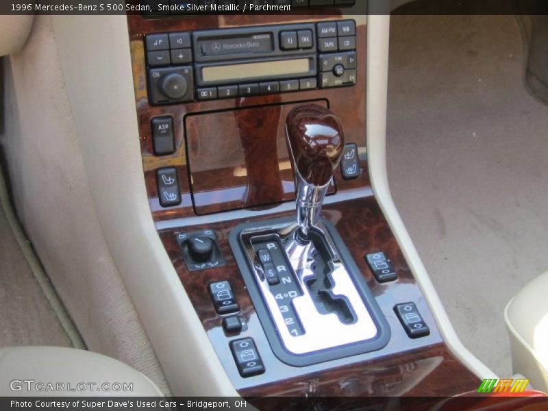Smoke Silver Metallic / Parchment 1996 Mercedes-Benz S 500 Sedan