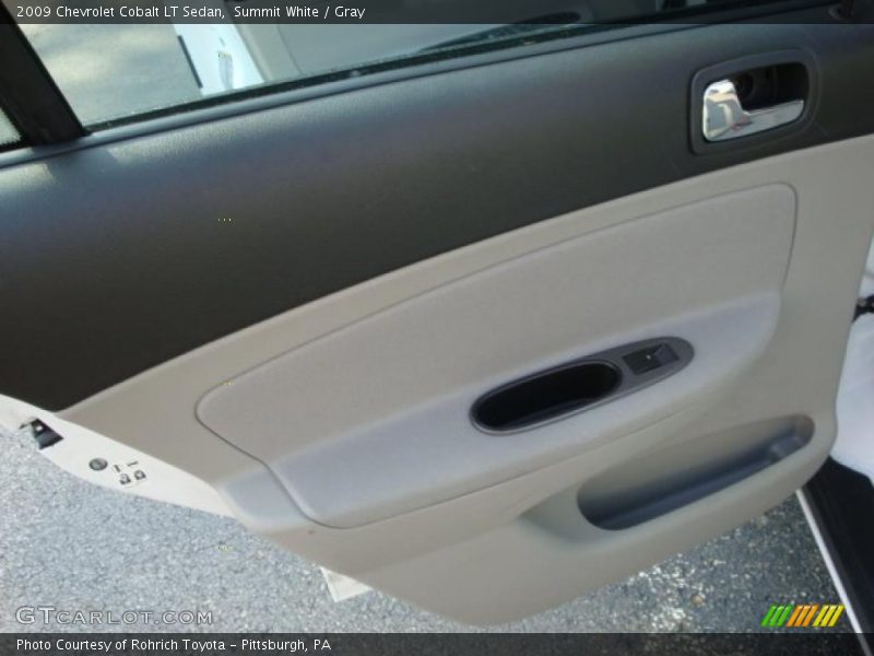Summit White / Gray 2009 Chevrolet Cobalt LT Sedan