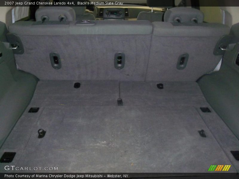 Black / Medium Slate Gray 2007 Jeep Grand Cherokee Laredo 4x4