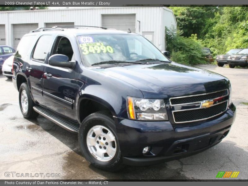 Dark Blue Metallic / Ebony 2009 Chevrolet Tahoe LT 4x4