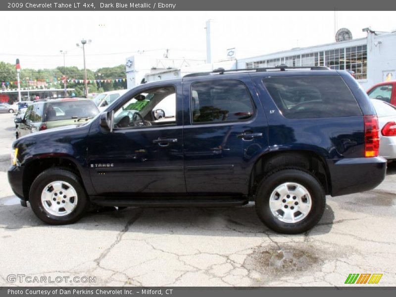 Dark Blue Metallic / Ebony 2009 Chevrolet Tahoe LT 4x4