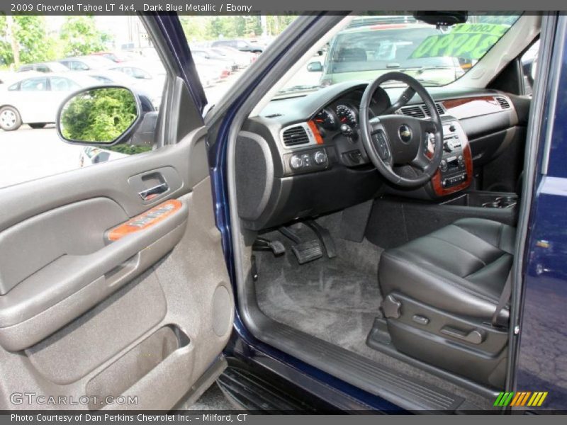 Dark Blue Metallic / Ebony 2009 Chevrolet Tahoe LT 4x4