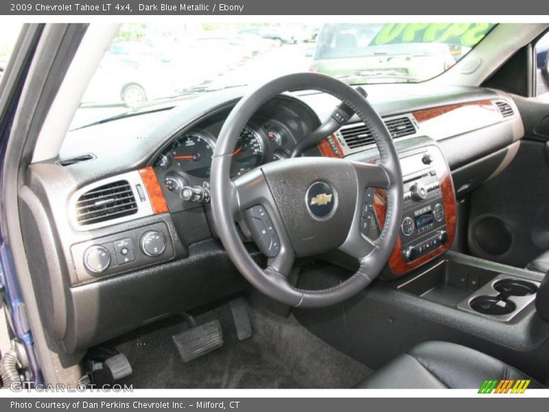 Dark Blue Metallic / Ebony 2009 Chevrolet Tahoe LT 4x4