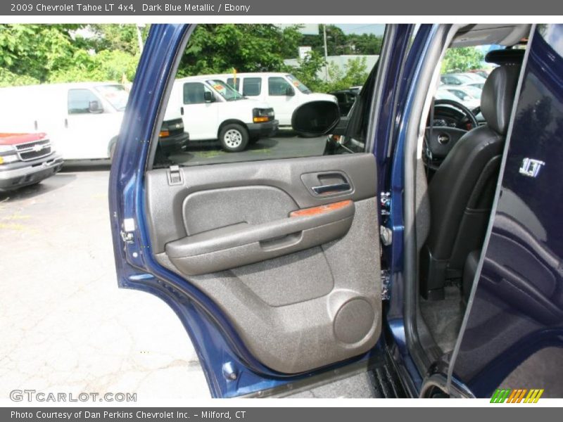 Dark Blue Metallic / Ebony 2009 Chevrolet Tahoe LT 4x4