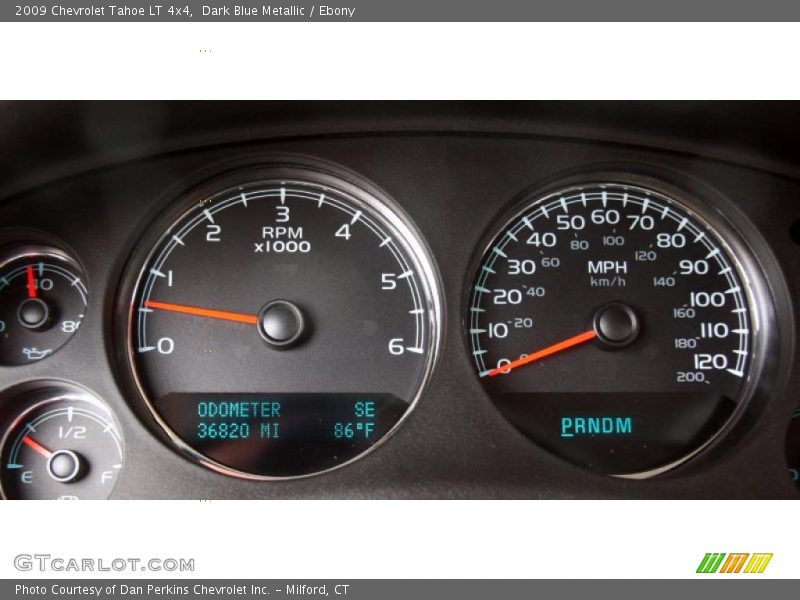 Dark Blue Metallic / Ebony 2009 Chevrolet Tahoe LT 4x4