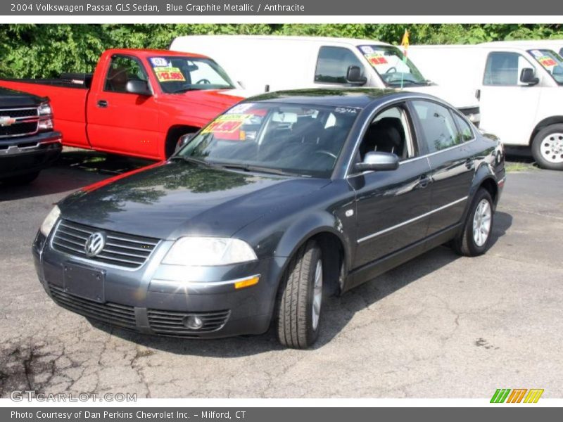 Blue Graphite Metallic / Anthracite 2004 Volkswagen Passat GLS Sedan