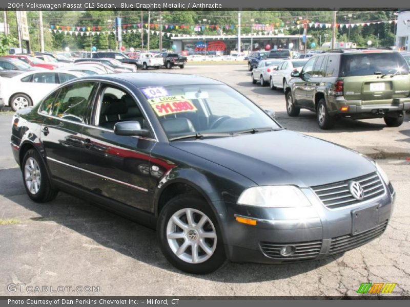 Blue Graphite Metallic / Anthracite 2004 Volkswagen Passat GLS Sedan