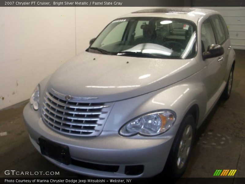 Bright Silver Metallic / Pastel Slate Gray 2007 Chrysler PT Cruiser